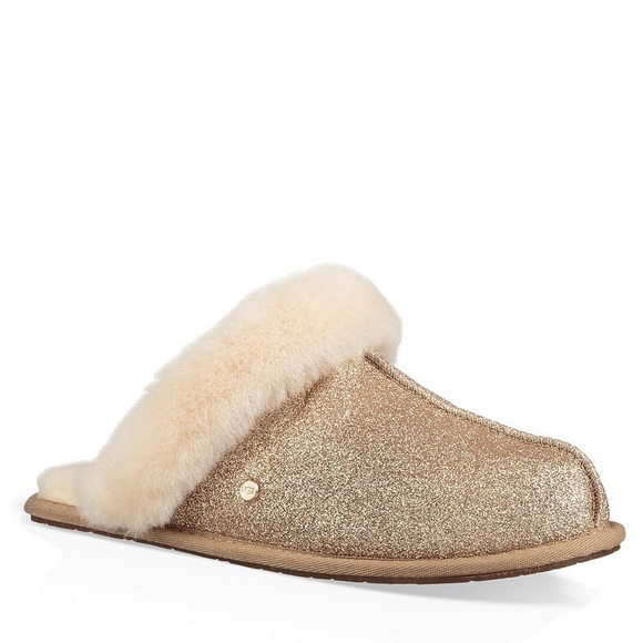 UGG Shoes - UGG Sparkle Slipper Gold NEW